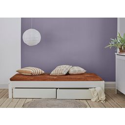 Schubladen für Huxie Bett 90x200cm, 2 Stück - weiß