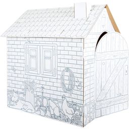 Legler Small Foot Spielhaus "Häuschen" aus Bastelkarton