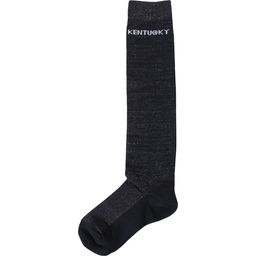 Kentucky Horsewear Socken Glitzer 41/46 - schwarz