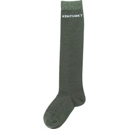 Kentucky Horsewear Socken Glitzer 41/46 - tannengrün
