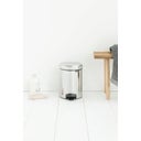 Treteimer Newicon 3 L mit Kunststoffeinsatz - Brilliant Steel