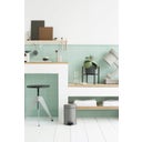 Treteimer Newicon 3 L mit Kunststoffeinsatz - Platinum