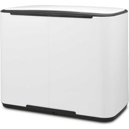 Bo Treteimer 3 x 11 L mit 3 Kunststoffeinsätzen - White