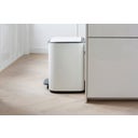 Bo Treteimer 3 x 11 L mit 3 Kunststoffeinsätzen - White