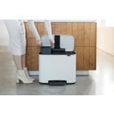 Bo Treteimer 3 x 11 L mit 3 Kunststoffeinsätzen - White