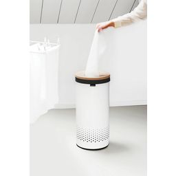 Brabantia Wäschebox 35 Liter mit Korkdeckel - White