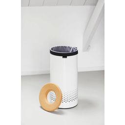 Brabantia Wäschebox 35 Liter mit Korkdeckel - White