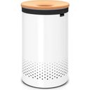 Brabantia Wäschebox 60 Liter mit Korkdeckel - White