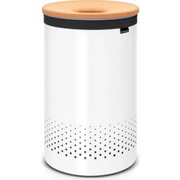 Brabantia Wäschebox 60 Liter mit Korkdeckel - White