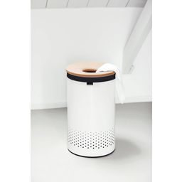 Brabantia Wäschebox 60 Liter mit Korkdeckel - White