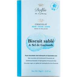 Dolfin Zarbitterschokolade - Spritzgebäck & Salz