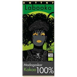 Zotter Schokolade Bio Labooko 100% Madagaskar - 65 g