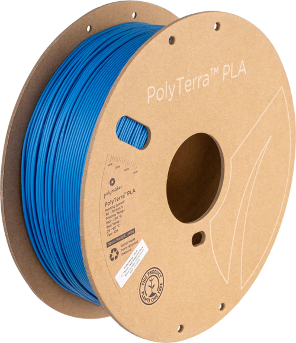 PolyTerra PLA Sapphire Blue, 1,75 mm / 1000 g
