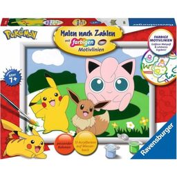 Ravensburger Malen nach Zahlen - Pokémon Abenteuer