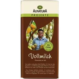 Alnatura Bio Projekt Vollmilchschokolade 