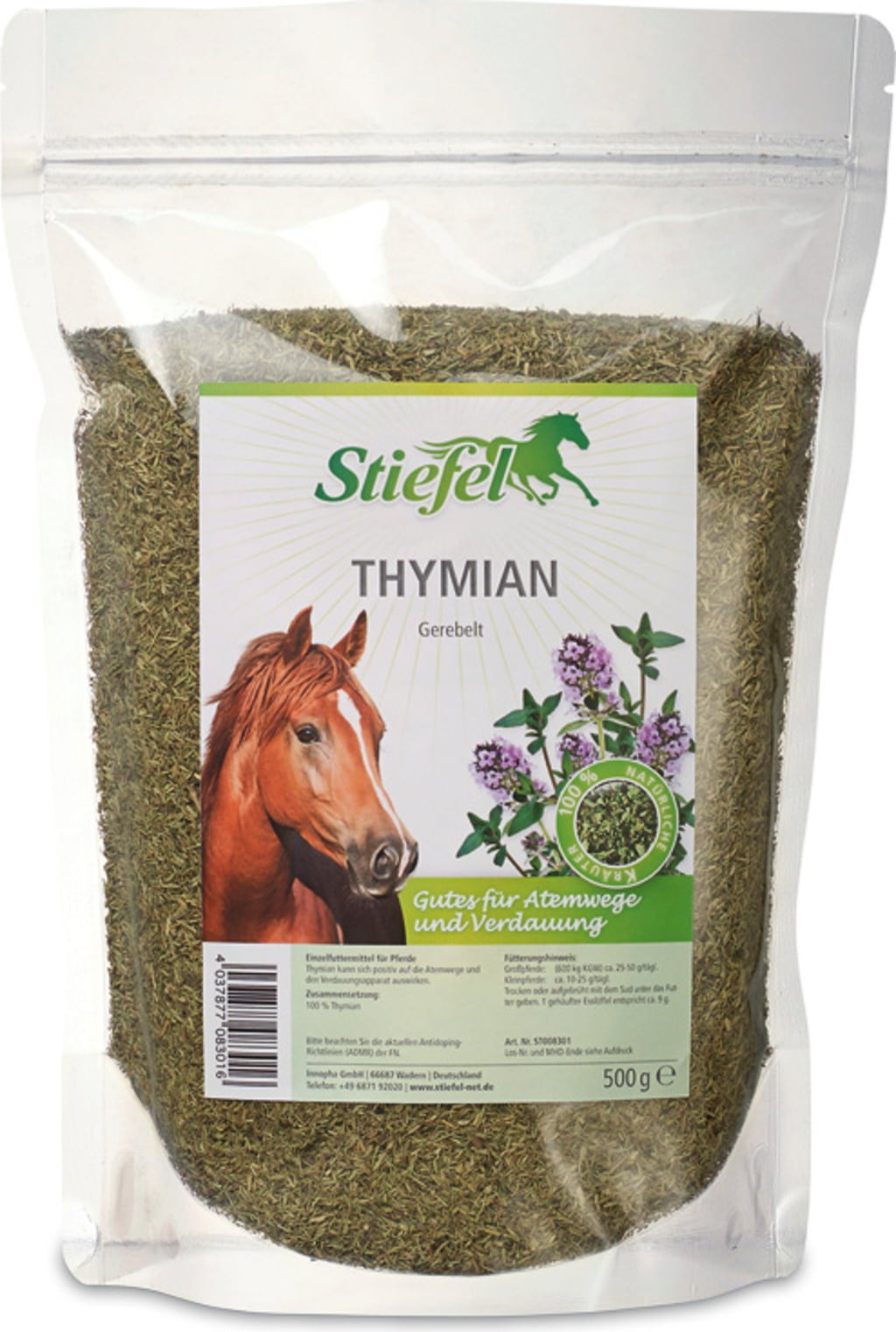 Stiefel Thymian, gerebelt - 500 g