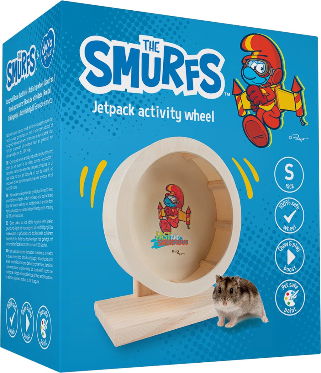 Duvoplus Jetpack Schlumpf Laufrad