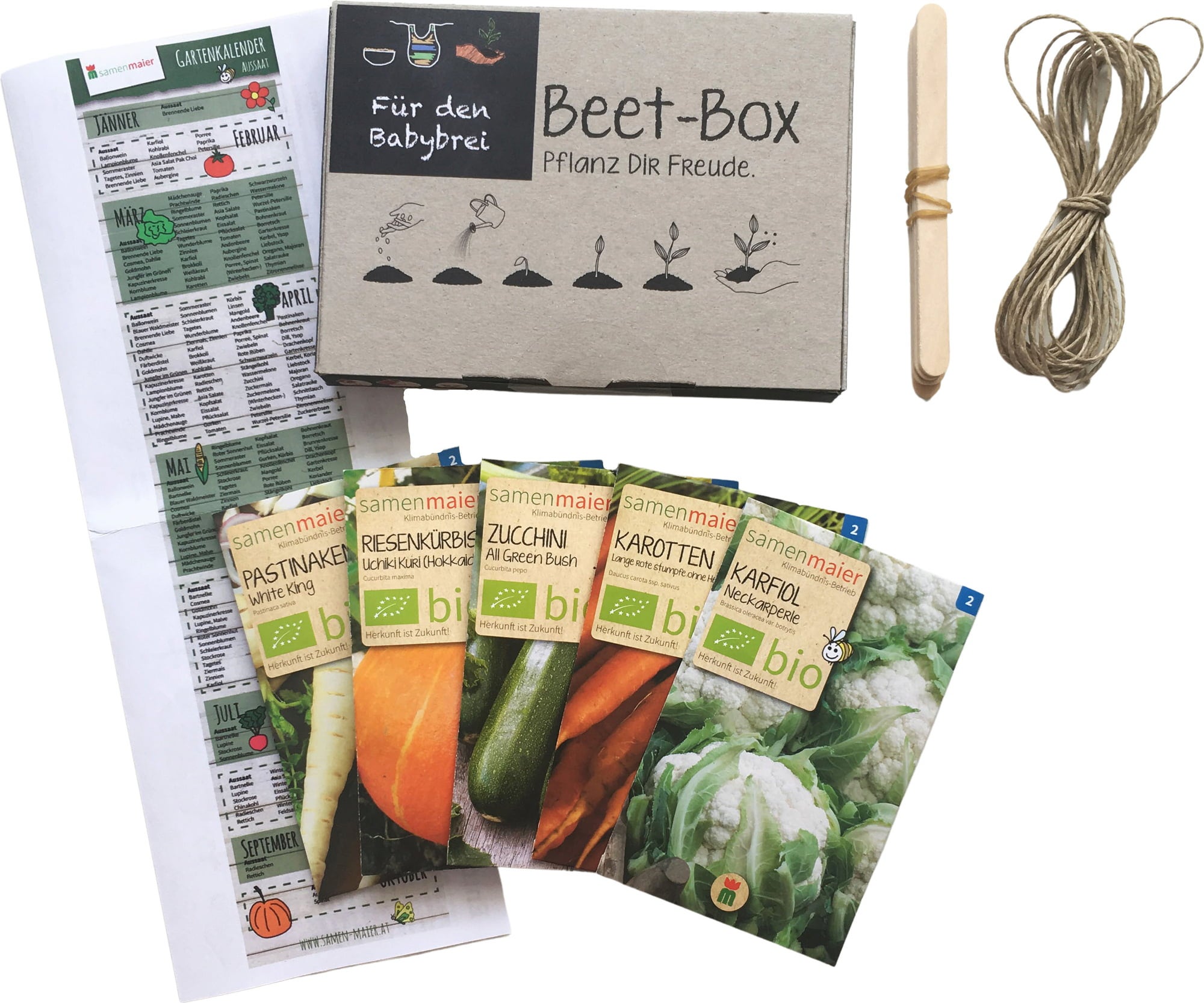 Samen Maier Bio Beet-Box "Für den Babybrei"