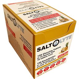 Saltolyte Salz- + Mineralstoff-Kautabletten Tray - Pina Colada