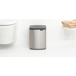 Brabantia Bo Mülleimer, 7L - Matt Steel