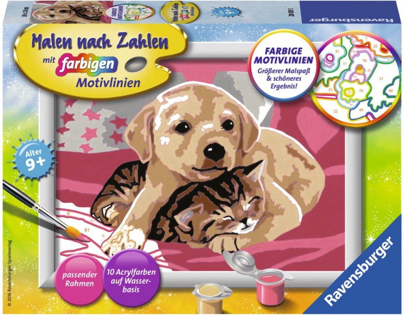 Ravensburger Malen nach Zahlen - Beste Freunde - 1 Stk