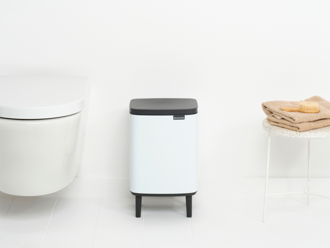 Brabantia Bo Mülleimer Hi, 7L - White
