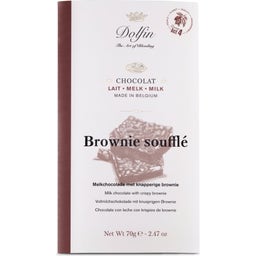 Dolfin Vollmilchschokolade - Crispy Brownie