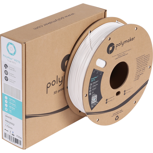 Polymaker PolyMax PETG Weiß - 2,85 mm