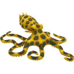 Bullyland Sealife - Blau-Ring Oktopus