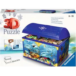 Puzzle - 3D Puzzles - Schatztruhe Unterwasserwelt, 216 Teile