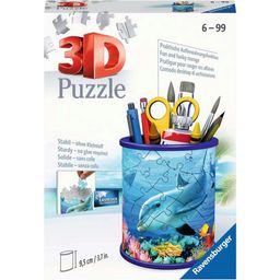 Puzzle - 3D Puzzle-Organizer - Utensilo Unterwasserwelt, 54 Teile
