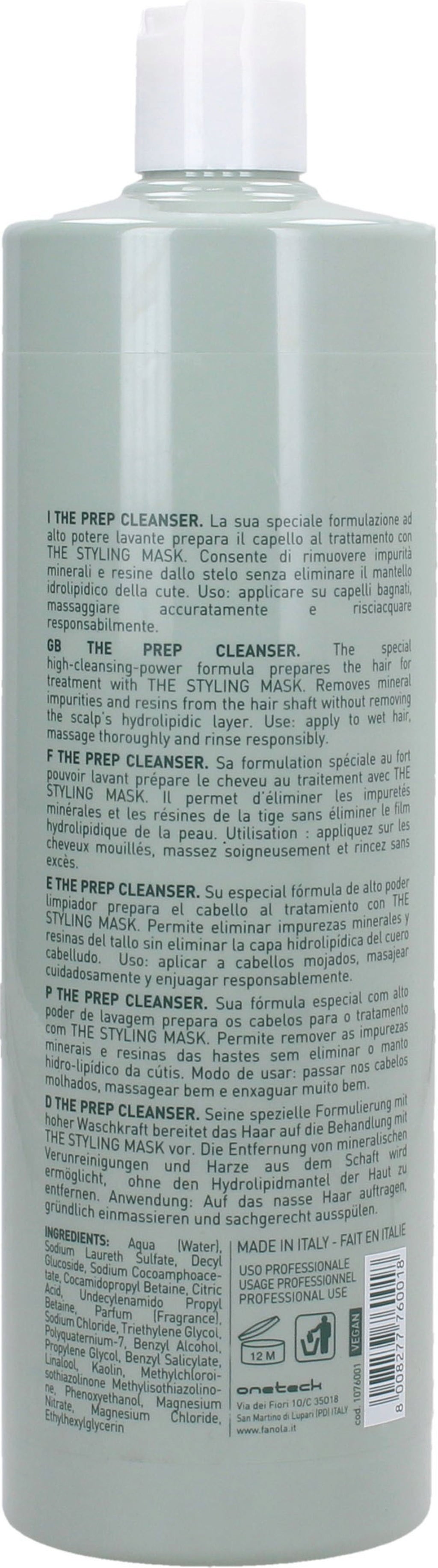 Fanola No More The Prep Cleanser Shampoo - 1.000 ml
