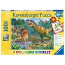 Puzzle - Welt der Dinosaurier, 100 Teile XXL - 1 Stk