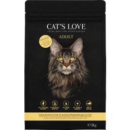 Cat's Love Katzen Trockenfutter ADULT GEFLÜGEL - 2 kg