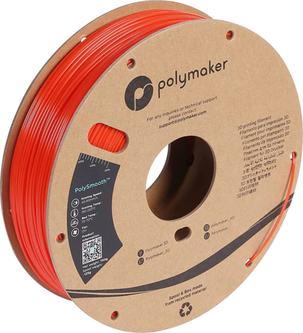 Polymaker PolySmooth Coral Red