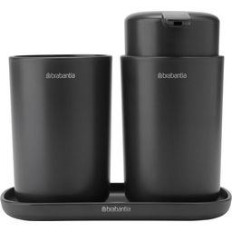 Brabantia ReNew Badezimmerzubehör-Set - Dark Grey