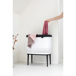 Brabantia Bo Wäschekorb, 60 L - White