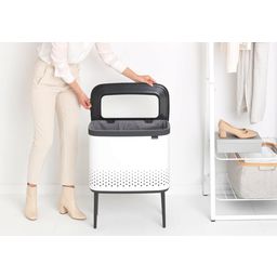 Brabantia Bo Wäschekorb, 60 L - White