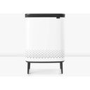 Brabantia Bo Wäschekorb Hi, 2 x 45 L - White