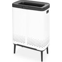 Brabantia Bo Wäschekorb Hi, 2 x 45 L - White