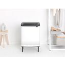 Brabantia Bo Wäschekorb Hi, 2 x 45 L - White