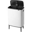 Brabantia Bo Touch Bin Hi 2 x 30 L - White