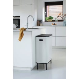 Brabantia Bo Touch Bin Hi 2 x 30 L - White