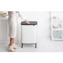 Brabantia Bo Touch Bin Hi 2 x 30 L - White