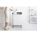 Brabantia Bo Touch Bin Hi 2 x 30 L - White