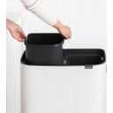 Brabantia Bo Touch Bin Hi 2 x 30 L - White