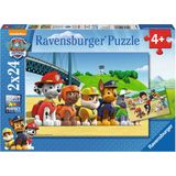 Ravensburger Puzzle - Heldenhafte Hunde, 2x24 Teile