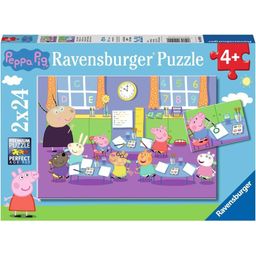 Ravensburger Puzzle - Peppa in der Schule, 24 Teile
