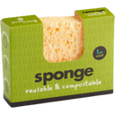 ecoLiving Kompostierbarer Schwamm - Wavy Single