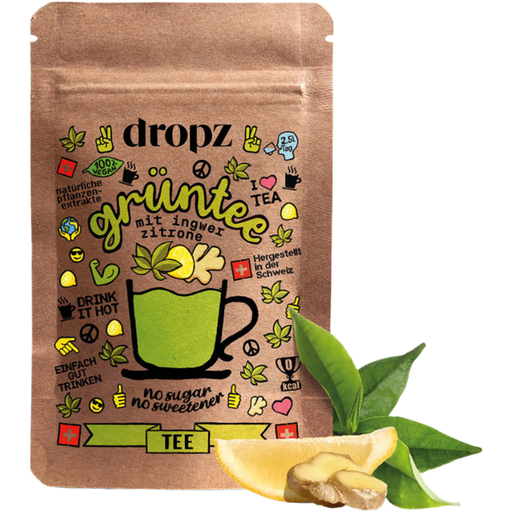 Dropz Microdrink Tea Grüntee Zitrone Ingwer - Grüntee Zitrone Ingwer